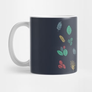 Leaf pattern Mug